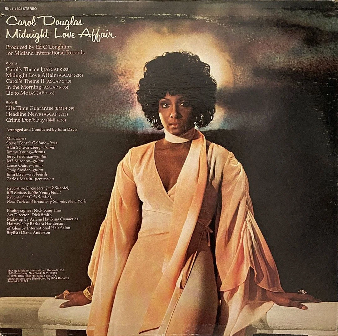 Carol Douglas - Midnight Love Affair — Antique Black Things